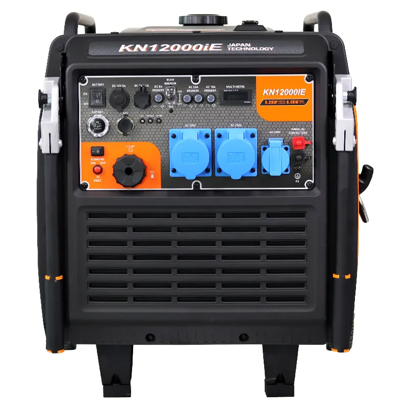 12000ie — портативный тихий инверторный двухтопливный генератор, компактный бытовой мощный бензиновый генератор для уличной то (6)