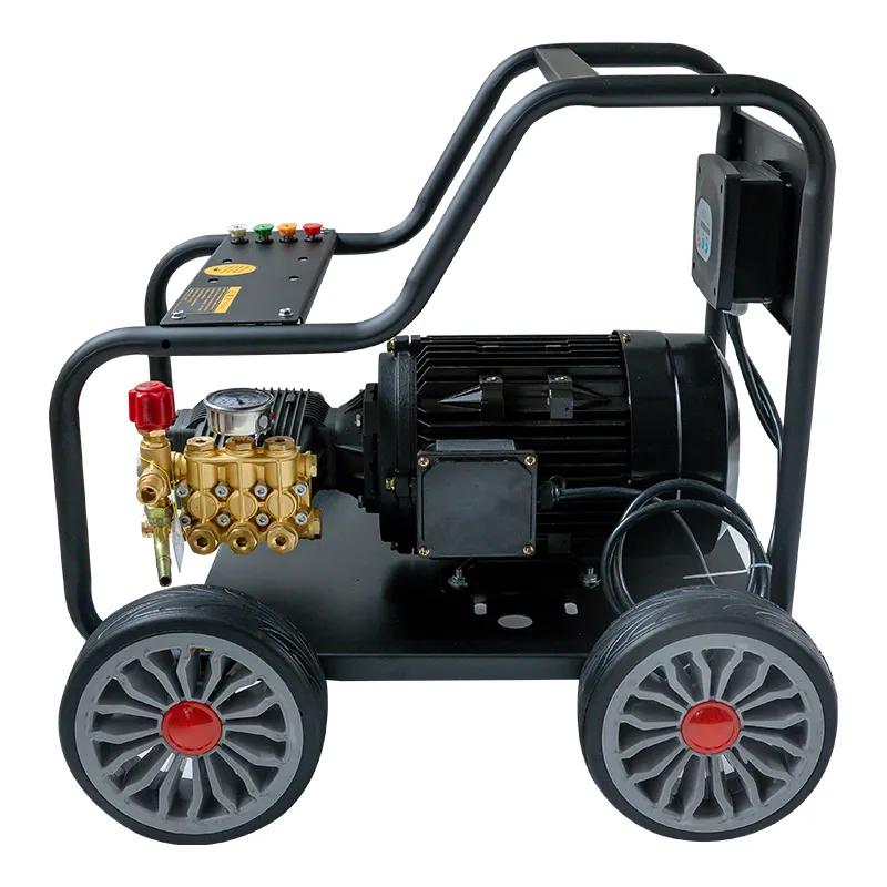 CS-2214 — бензиновый водоструйный насос-очиститель, машина для прочистки канализационных труб (4)