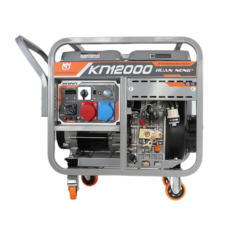 KN-A — портативная дизельная генераторная установка для дома, улицы и промышленного применения мощностью 3 кВт, 5 кВт, 6,5 кВт, 8 кВт, 10 кВт (1)