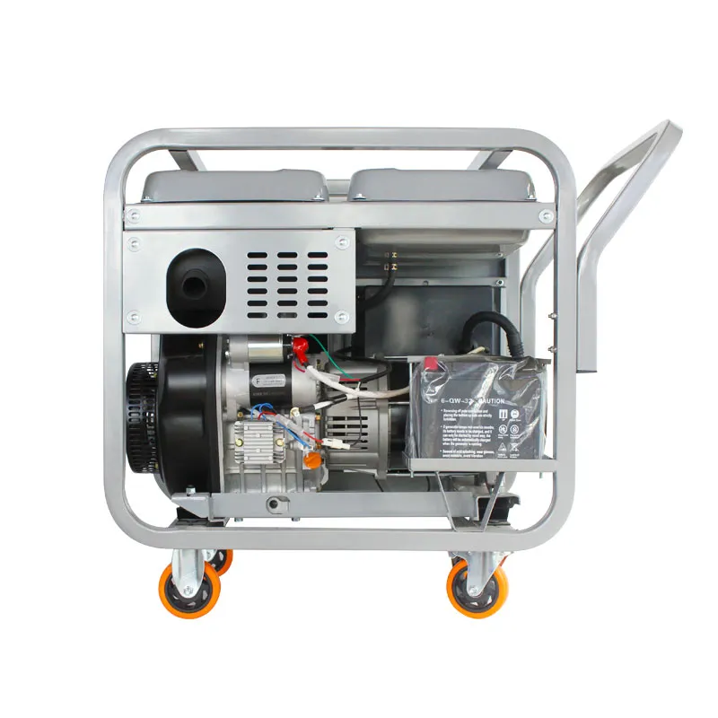 KN-A — портативная дизельная генераторная установка для дома, улицы и промышленного применения мощностью 3 кВт, 5 кВт, 6,5 кВт, 8 кВт, 10 кВт (7)