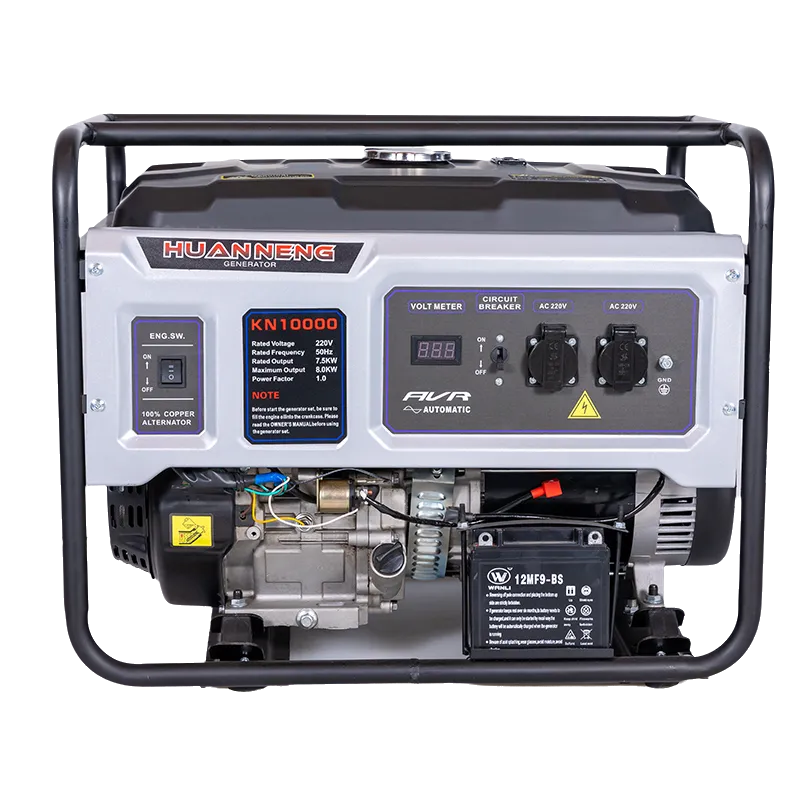 KN-C — портативная бензиновая генераторная установка 3–9 кВт с автоматическим запуском, 4-тактная, с высокой выходной мощностью (1)