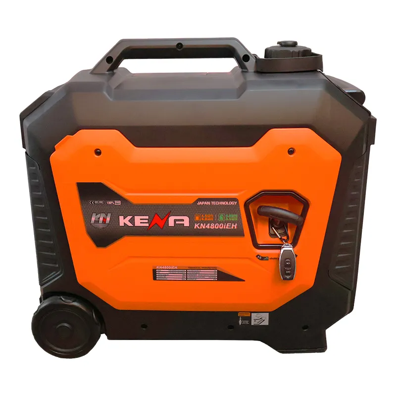 KN4800ie — профессиональный двухтопливный (СУГ КПГ) тихий портативный инверторный бензиновый генератор с дистанционным запуском (5)