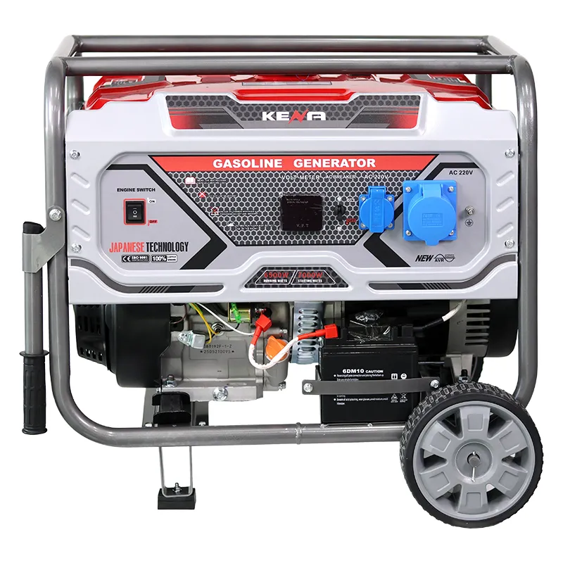 KN8000(высококачественный бензиновый генератор 3–9 кВт) (5)