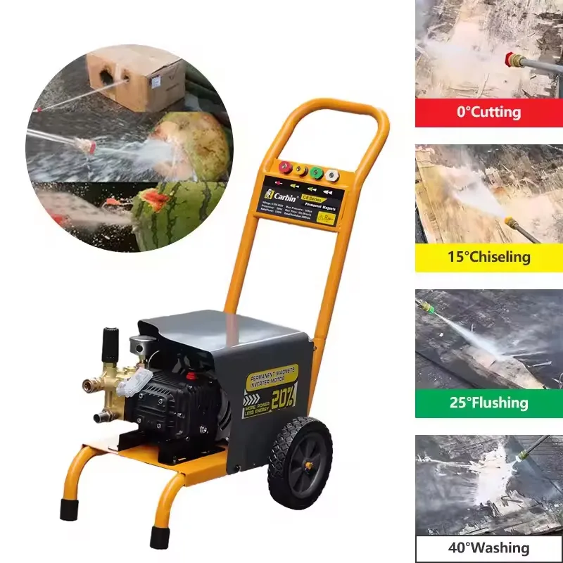 Автоматическая ручная мойка высокого давления, новая модель, бытовая мини-портативная электрическая автомойка (6)