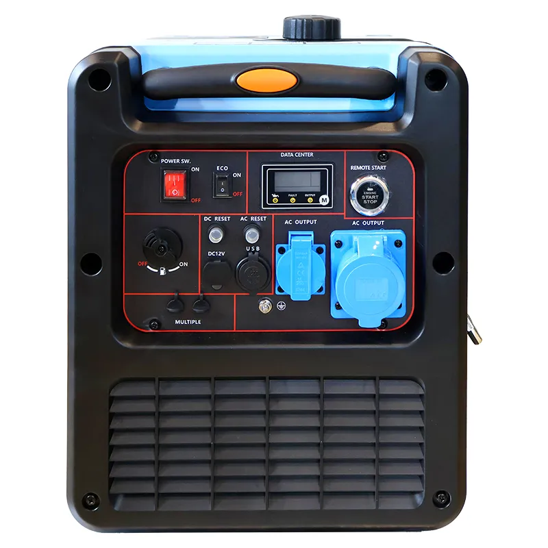 Высокопроизводительный передвижной портативный тихий инверторный бензиновый генератор 5 кВт (2)