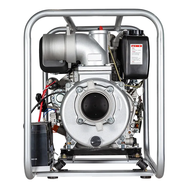 Дизельная мотопомпа насос для орошения в сельском хозяйстве (9)