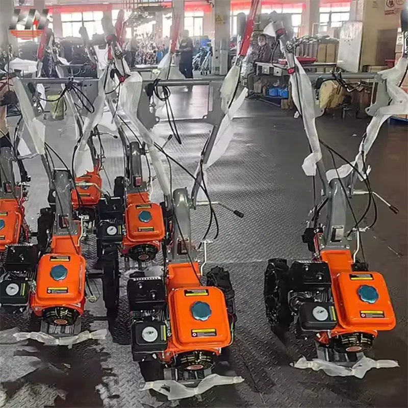 Компактный сельскохозяйственный культиватор Мотоблок (10)