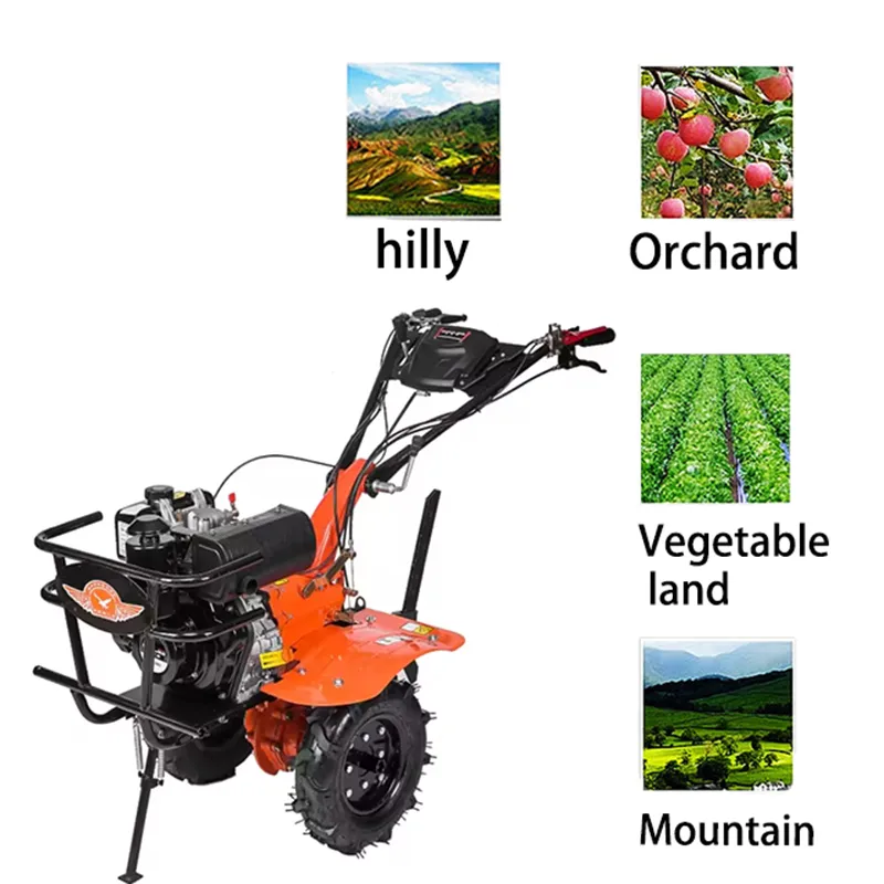 Малогабаритный культиватор, подходящий для прополки, обработки почвы и подготовки грядок под посадки (4)