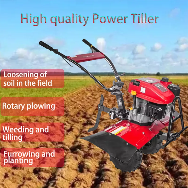 Малогабаритный культиватор, подходящий для прополки, обработки почвы и подготовки грядок под посадки (8)