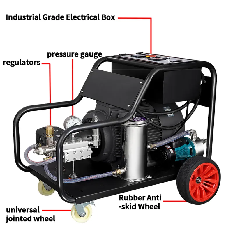 Мойка высокого давления с дизельным двигателем, 3600 фунтов на кв. дюйм, для мойки автомобилей (4)