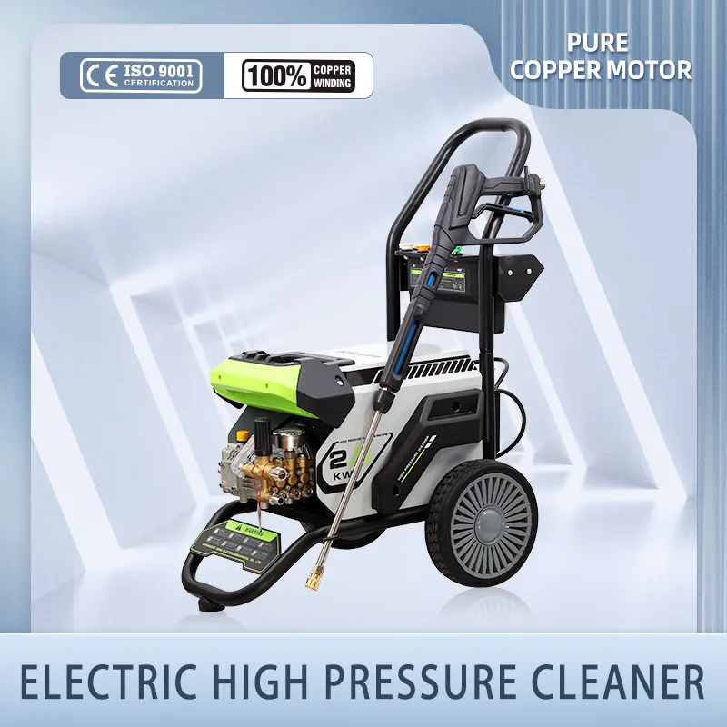 Мощная промышленная мойка высокого давления для очистки поверхностей, 300 бар 4000 фунтов на кв. дюйм, с электрическим насосом (2)