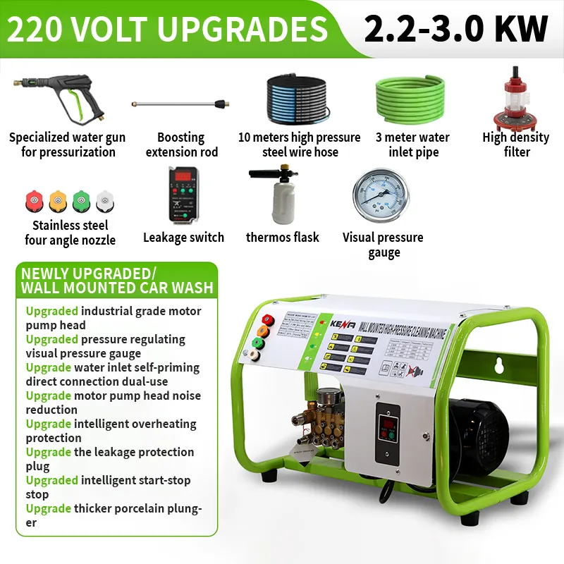 Настенная мойка высокого давления для автомоек или промышленного использования с холодной водой (7)