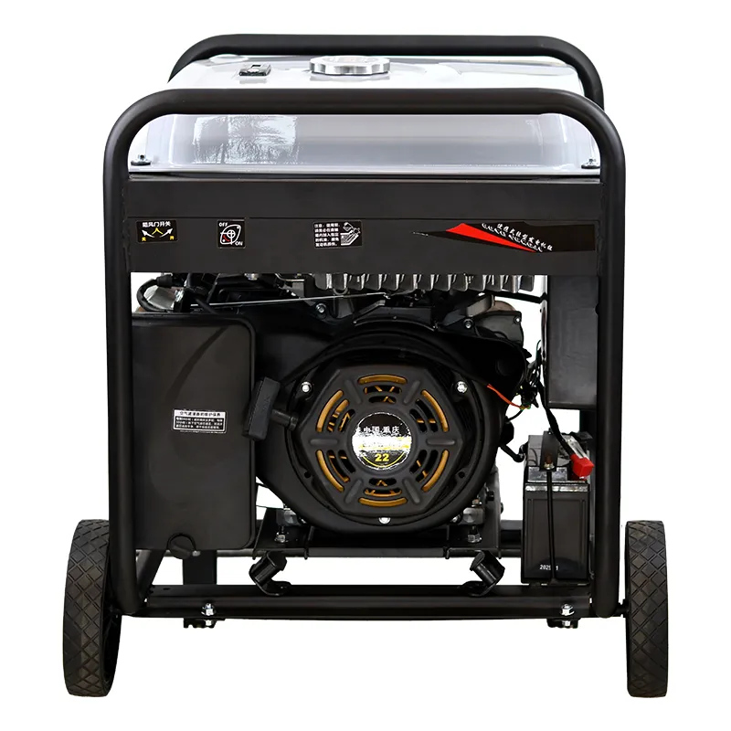 Переносной сварочный аппарат с бензиновым двигателем 12000I (5)