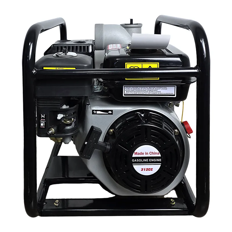 Портативный бензиновый водяной насос высокого напора с диаметром 3 дюйма для работ по добыче золота (2)