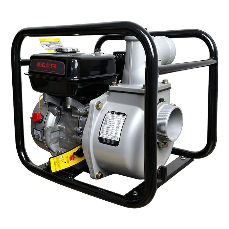 Портативный бензиновый водяной насос высокого напора с диаметром 3 дюйма для работ по добыче золота (4)