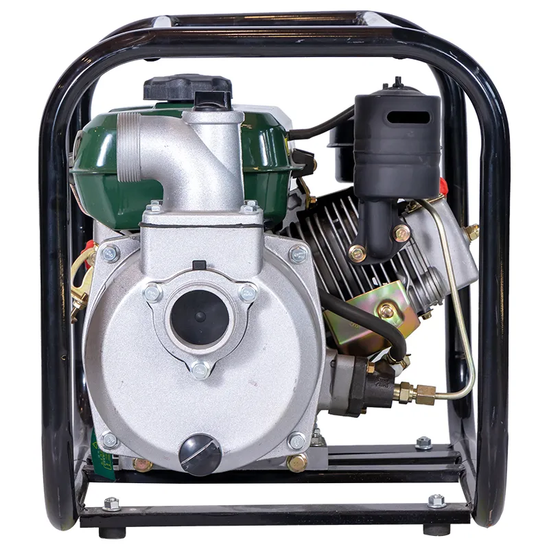 Портативный бензиновый водяной насос для сельскохозяйственного орошения с высокой производительностью (5)