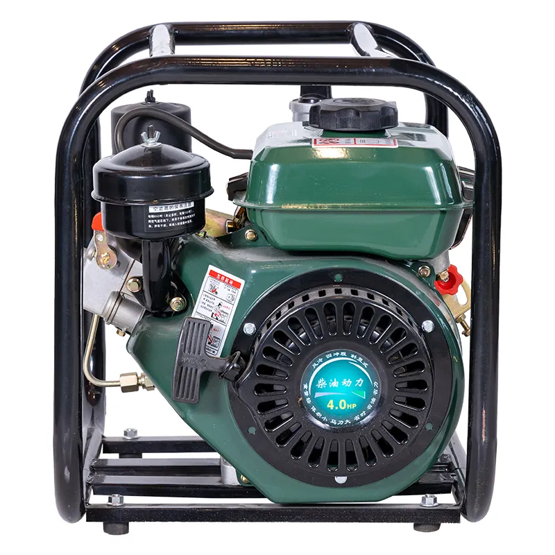 Портативный бензиновый водяной насос для сельскохозяйственного орошения с высокой производительностью (7)