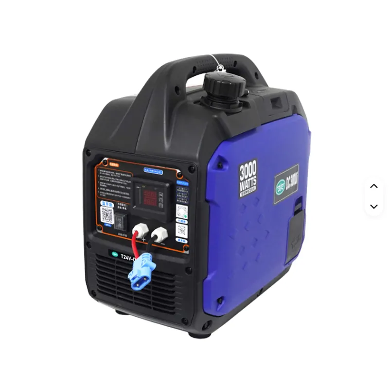 Портативный бензиновый генератор постоянного тока (DC) 24V 12V для грузовых автомобилей (4)