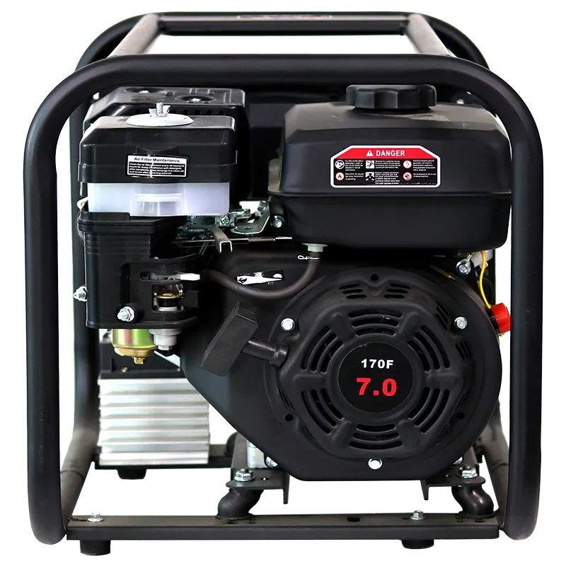 Портативный бензиновый сварочный генератор постоянного тока для наружных работ (4)