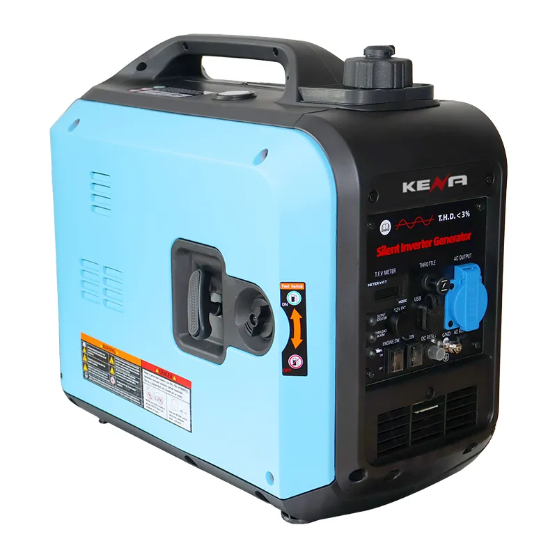 Портативный инверторный тихий бензиновый генератор 3,2–3,7 кВт для дома и кемпинга (4)