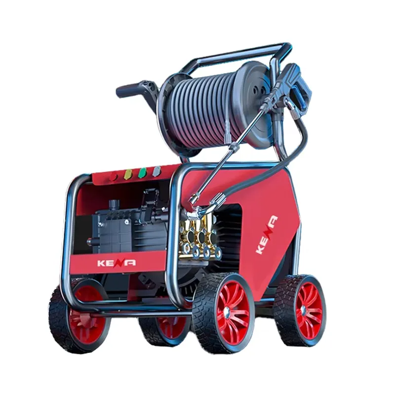 Промышленная мойка высокого давления для очистки коммерческих зданий, удаления ржавчины и заусенцев (1)