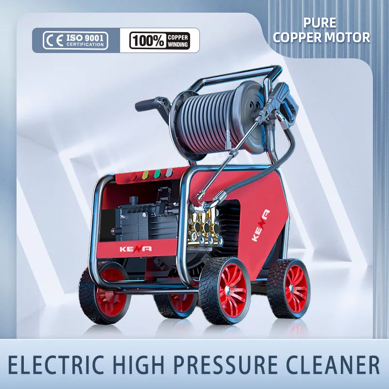 Промышленная мойка высокого давления для очистки коммерческих зданий, удаления ржавчины и заусенцев (6)