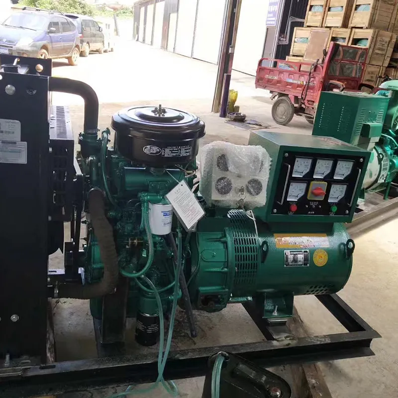 Промышленные генераторные установки мощностью 20–50 кВт, 220 В 230 В, дизельные генераторы с водяным охлаждением (4)