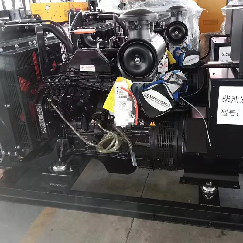 Промышленные генераторные установки мощностью 20–50 кВт, 220 В 230 В, дизельные генераторы с водяным охлаждением (5)