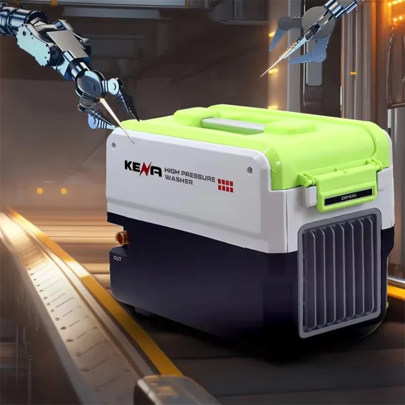 Ручная мойка высокого давления 220 В, полностью автоматическая портативная мощная мойка (9)