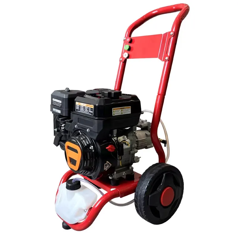 Сверхмощная бензиновая мойка высокого давления для удаления ржавчины и очистки (3)