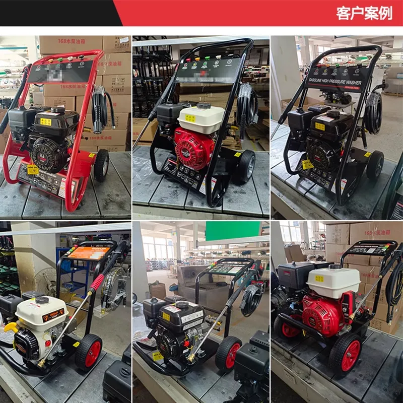 Сверхмощная бензиновая мойка высокого давления для удаления ржавчины и очистки (6)