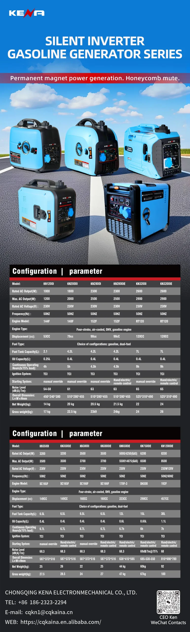 Тихий инверторный генератор