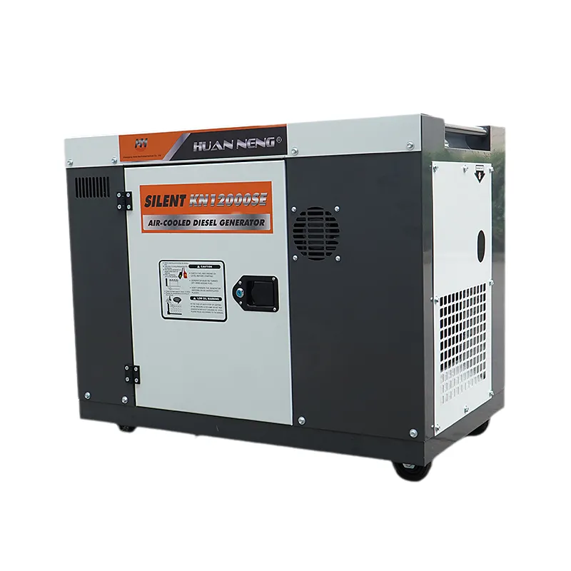 портативный тихий дизельный генератор с воздушным охлаждением мощностью 3, 5, 6, 8, 10 кВт, полностью медный, для дома, однофазный и трехфазный, (4)